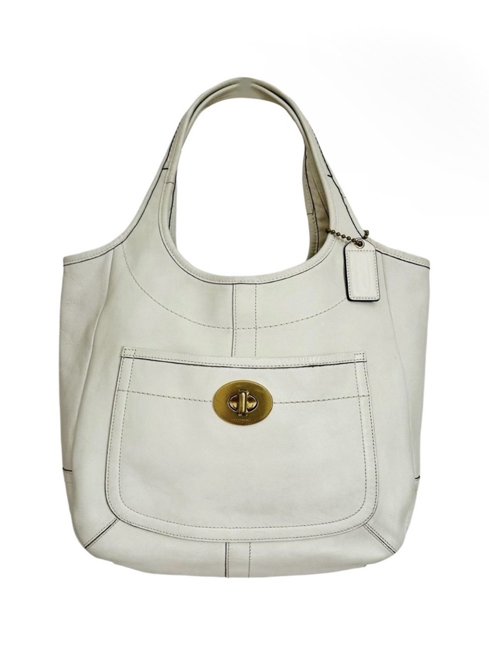 Coach 10744 XL 65th Anniv Ergo Vintage Burnished Leather Legacy